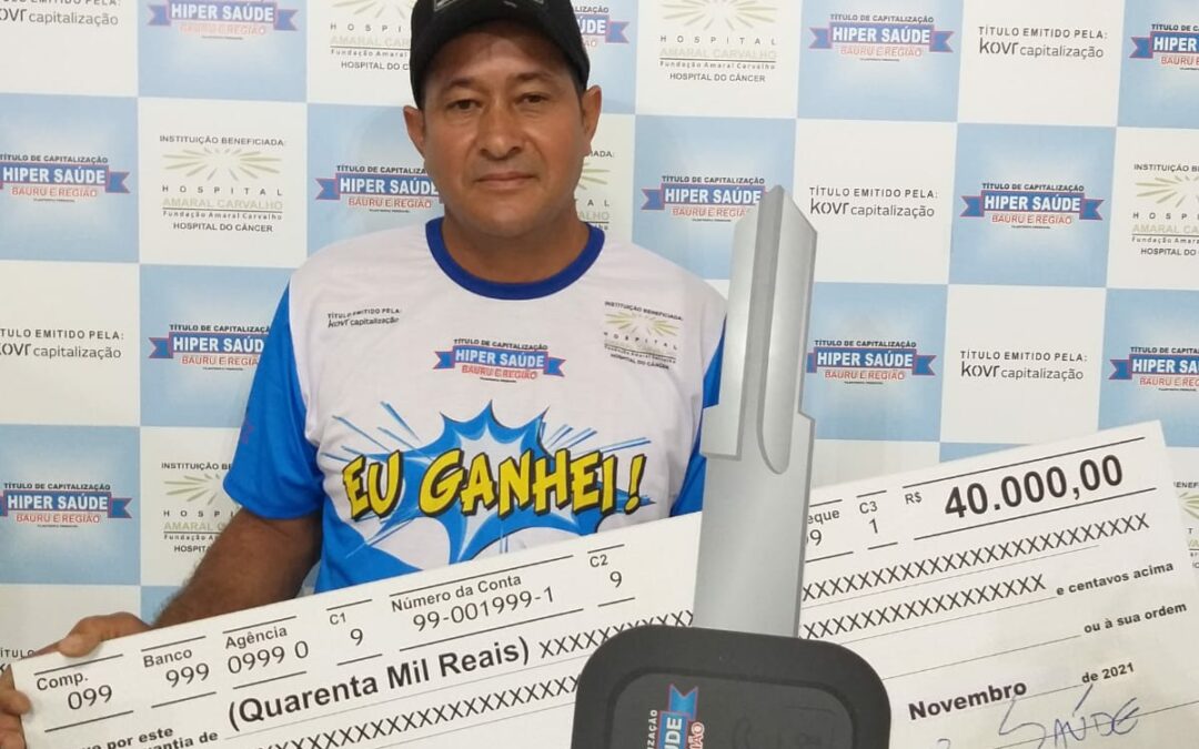 Pedreiro de Assis ganha sozinho uma Fiat Toro mais 40 mil reais