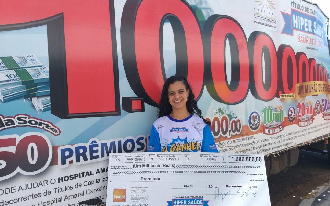 Moradora de Taquarituba é a mais nova milionária do Hiper Saúde