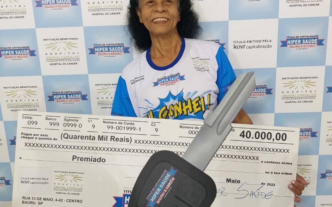Moradora de Garça ganhou um veículo T-Cross e mais 40 mil reais em dinheiro